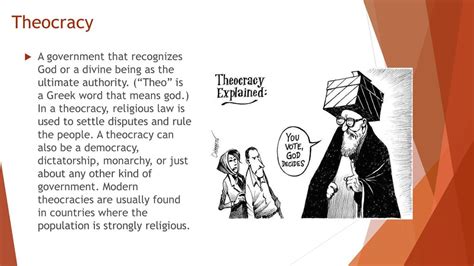 theocracies are similar to